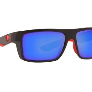 Coasta Mota Race Black and Red Frame with Blue lenses